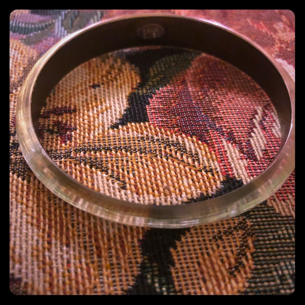 Gold Alexis Bittar Bangle